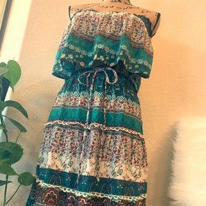 Boho fabulous!  Wild Fleur midi skirt set